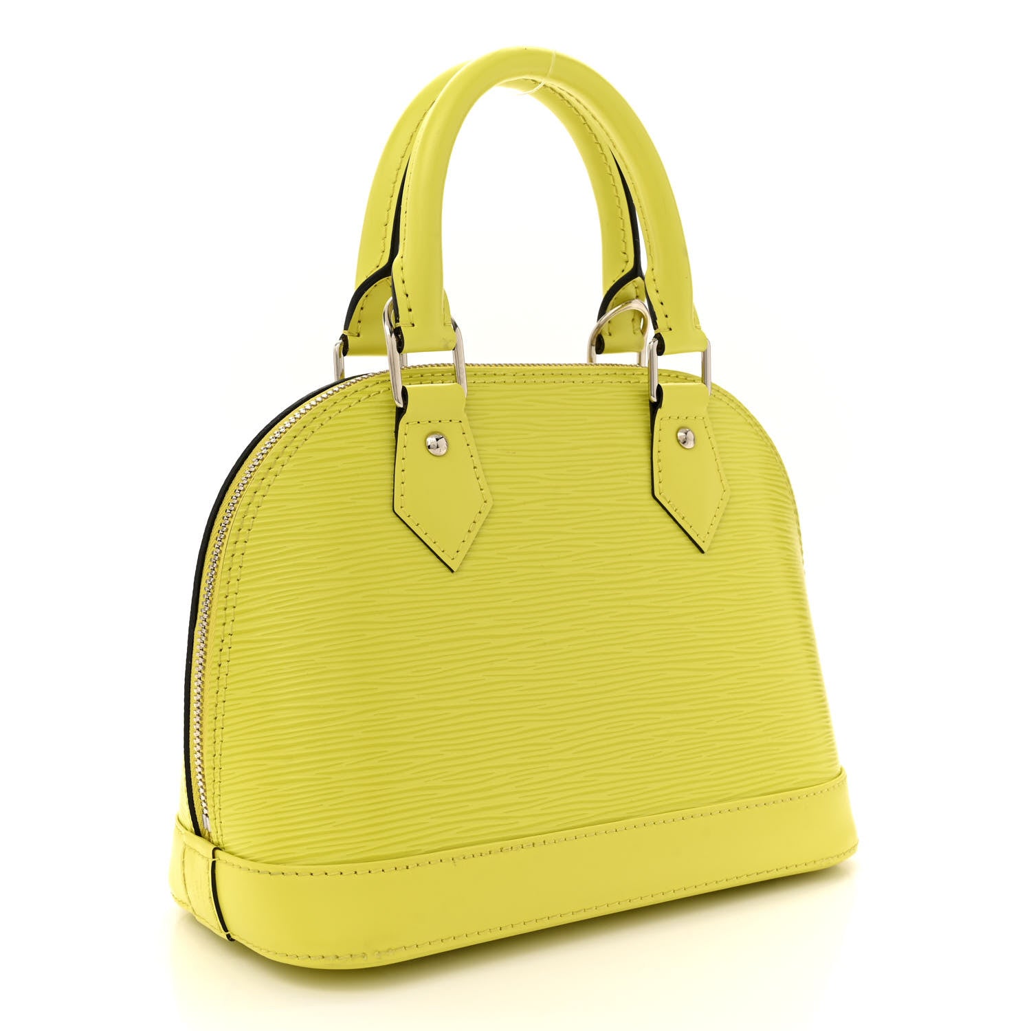 Louis Vuitton Epi Jacquard Alma BB Yellow Citron 3 of 12