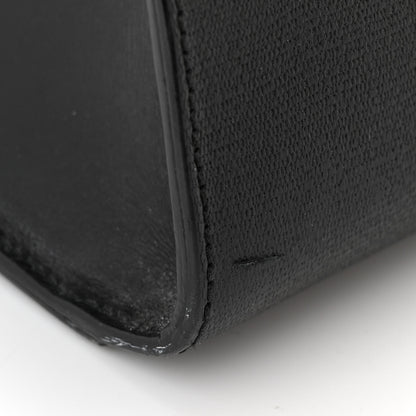 Saint Laurent Textured Calfskin Medium Cabas ChYc Black 11 of 11