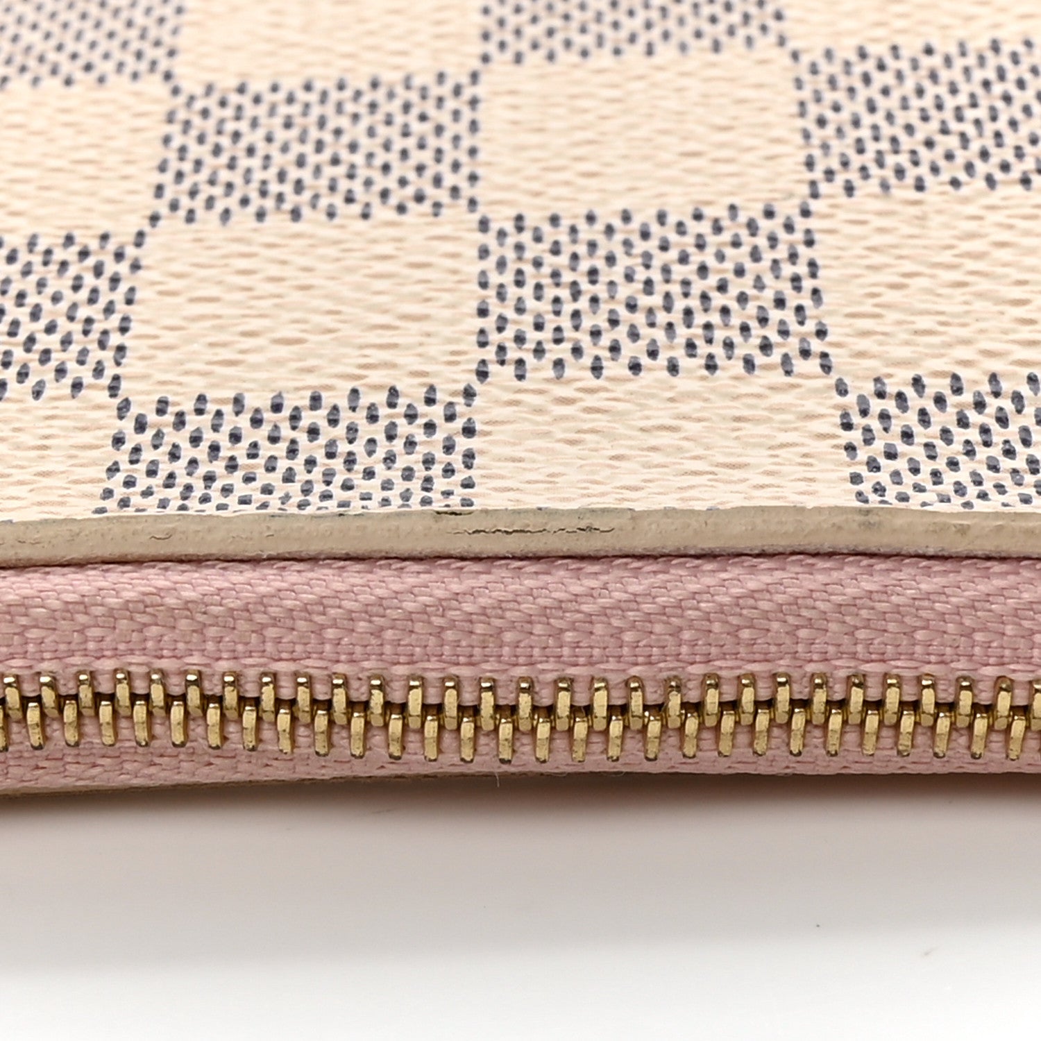 Louis Vuitton Damier Azur Neverfull MM GM Pochette Rose Ballerine 18 of 18