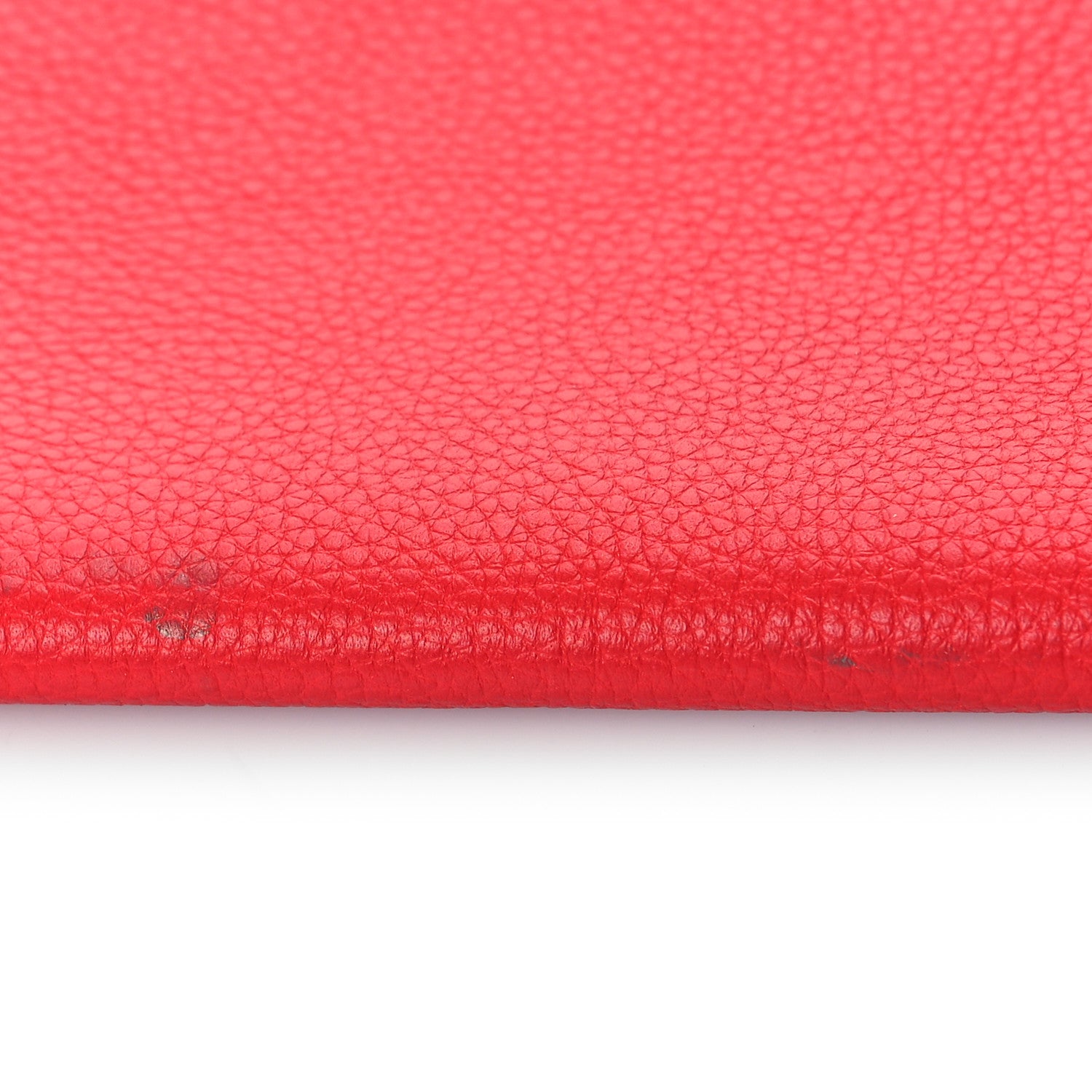 Alexander McQueen Calfskin Skull Envelope Clutch Red 9 of 9