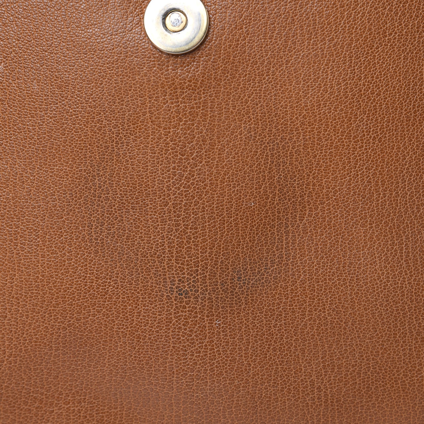 Goatskin Medium Faye Shoulder Bag Caramel