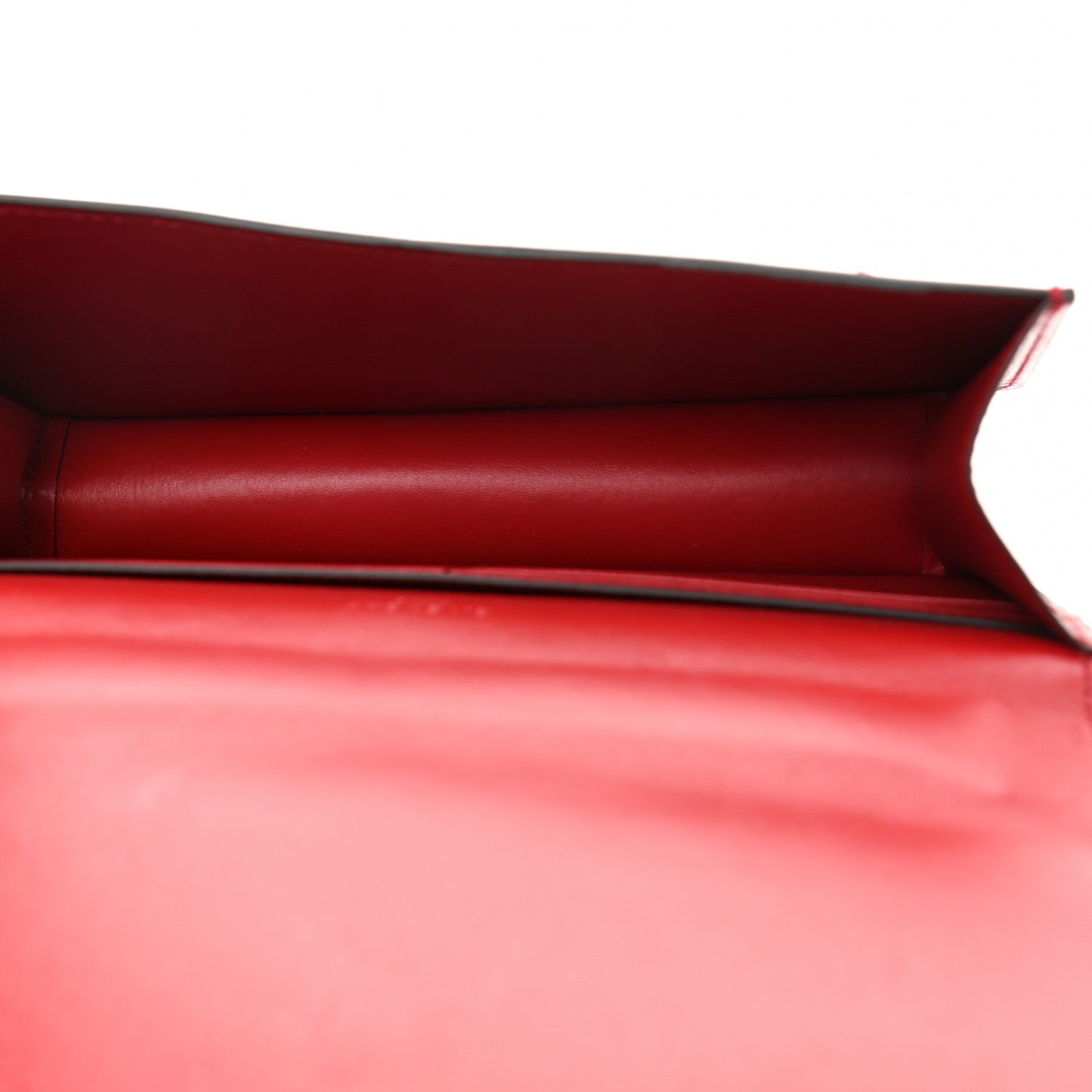 Givenchy Goatskin Quilted GV3 Strap Wallet Vermillon 5 of 14