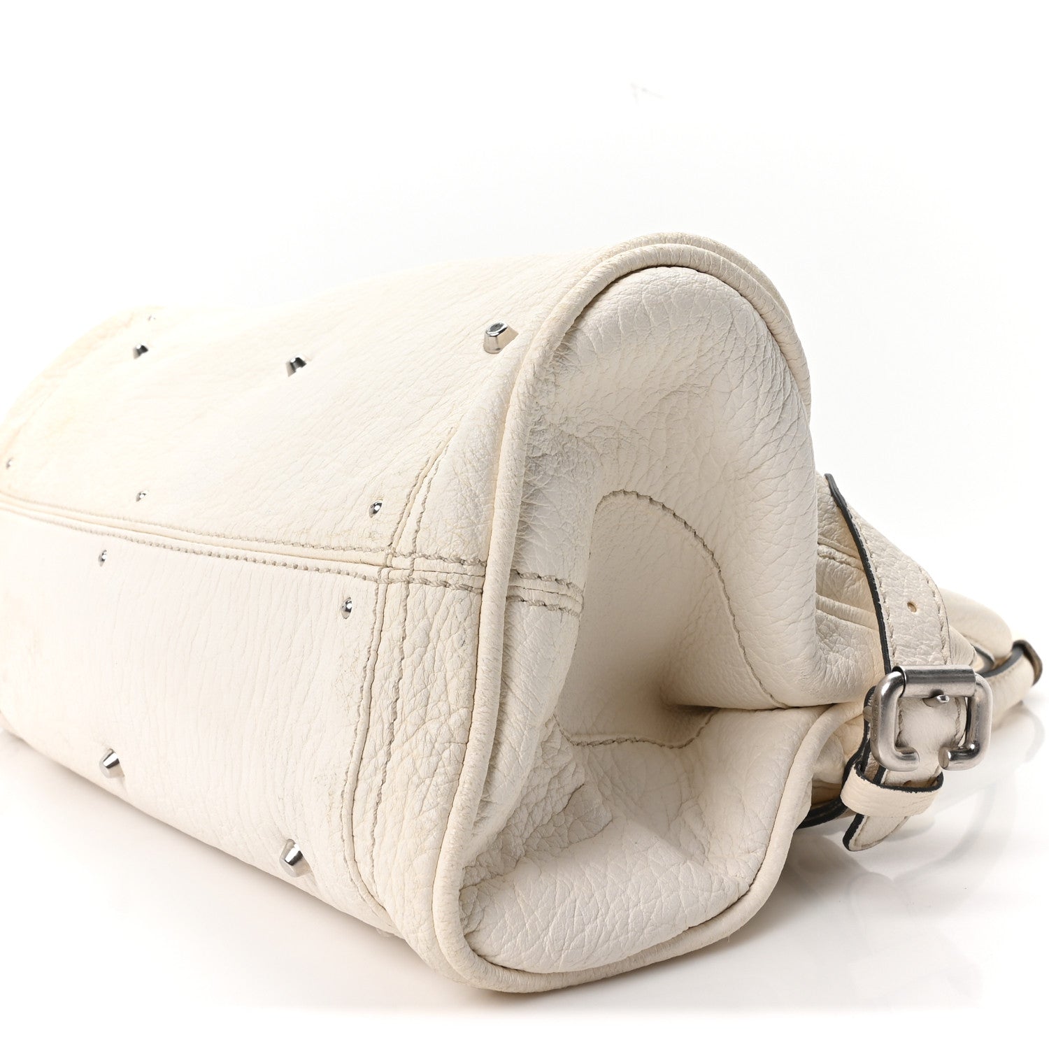 Chloe Calfskin Medium Paddington Satchel Ivory 9 of 9