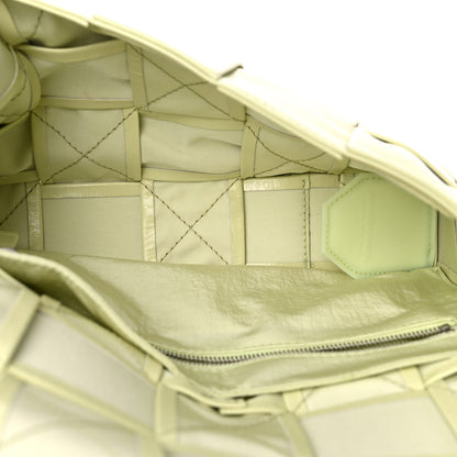 Bottega Veneta Calfskin Intrecciato Cassette Crossbody Bag Lemon Washed 4 of 11