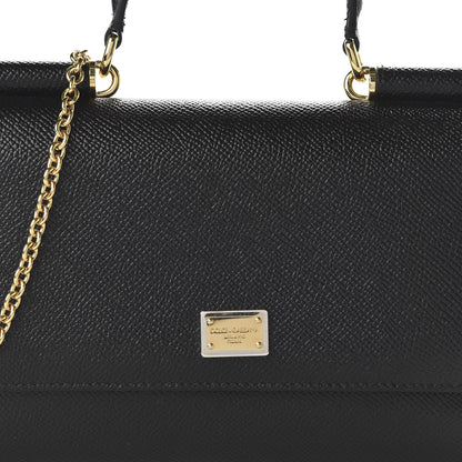 Dolce & Gabbana Dauphine Wallet On Chain Black 8 of 8