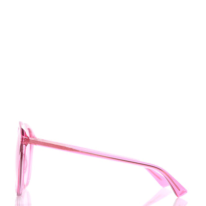 Gucci Acetate GG Sunglasses GG0257S Pink 2 of 7