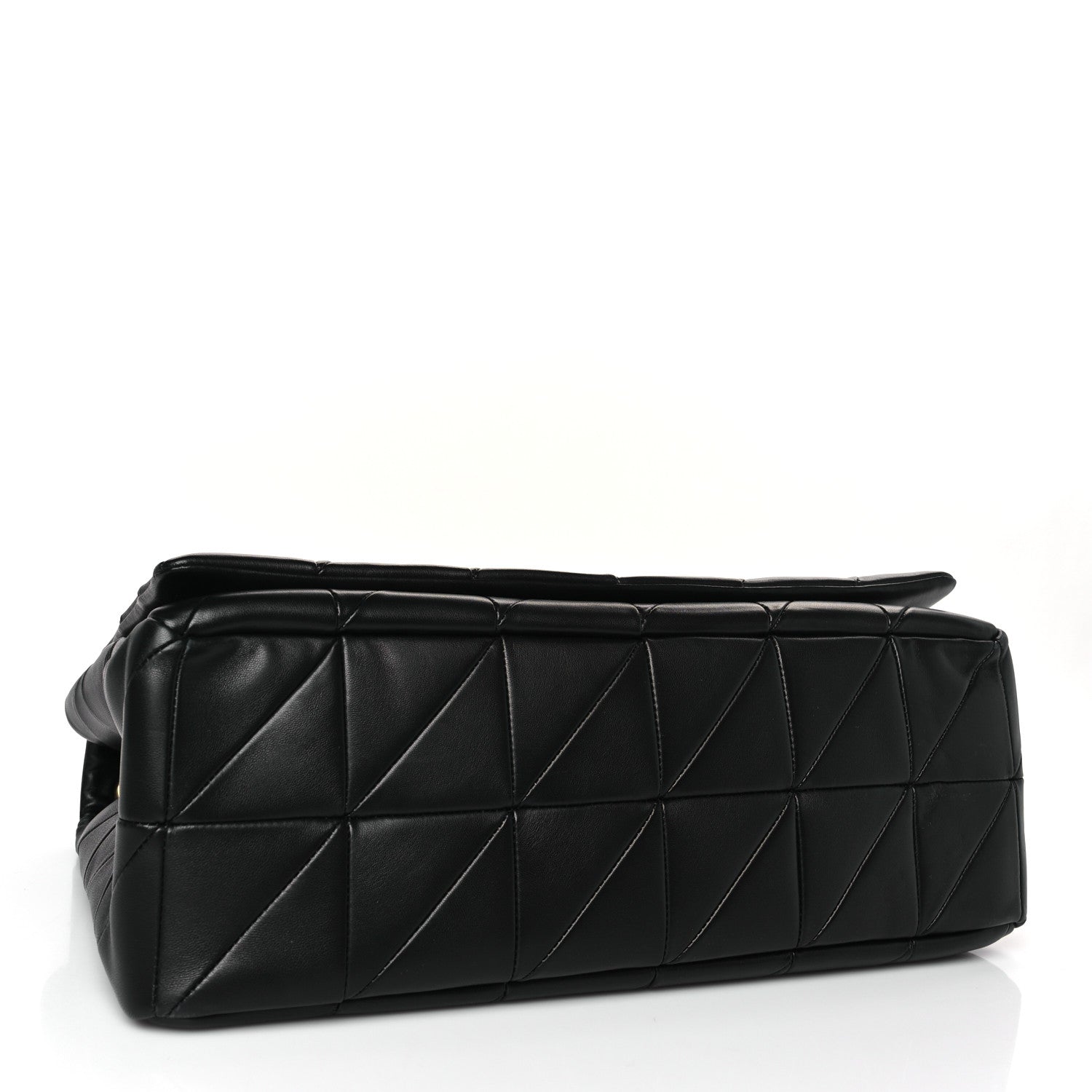 Saint Laurent Lambskin Matelasse Monogram Oversized Jamie Black 4 of 9
