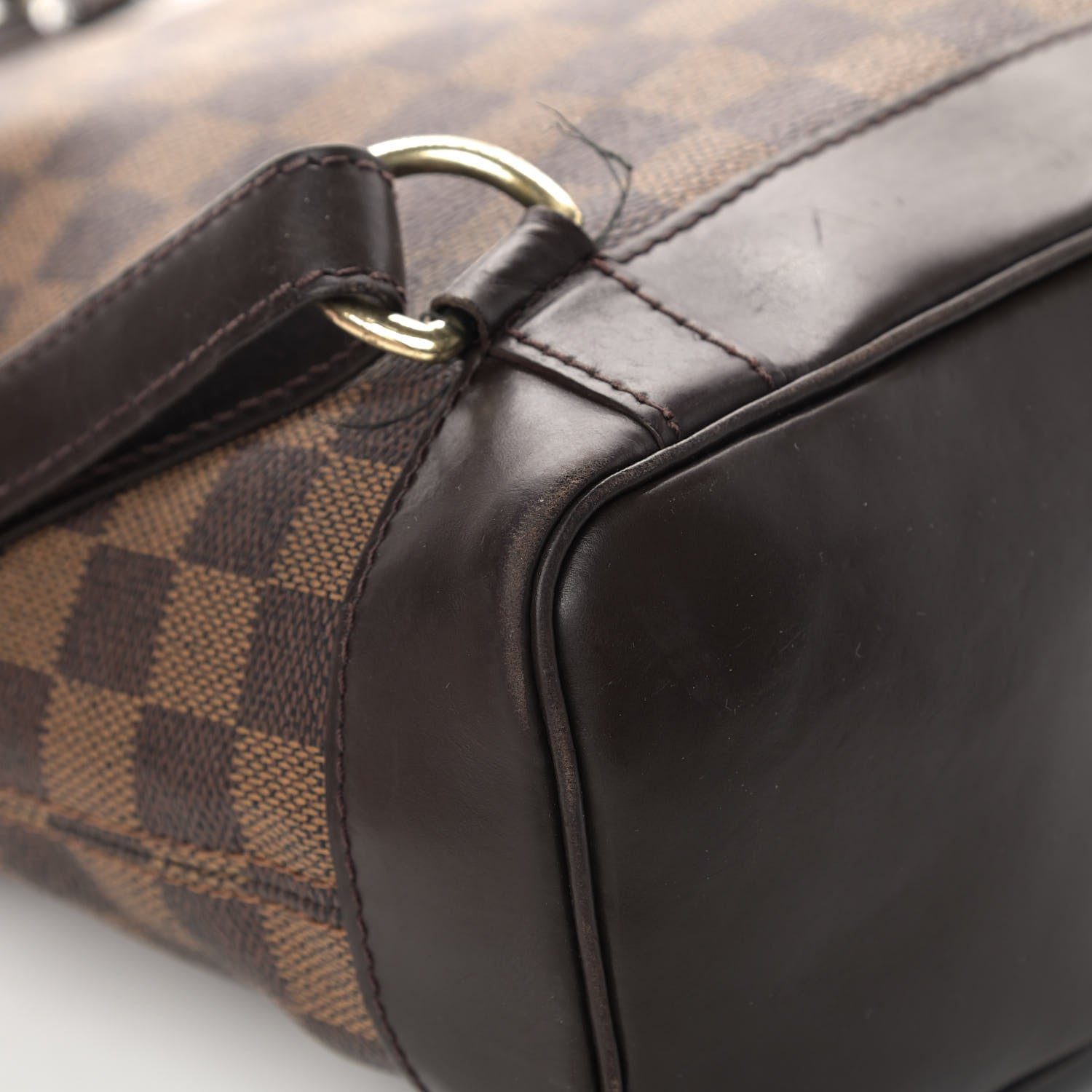 Louis Vuitton Damier Ebene Soho Backpack 7 of 9