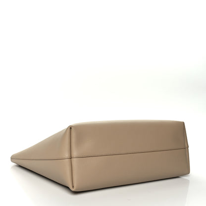 Saint Laurent Calfskin Large Shopping Tote Dark Beige 4 of 14