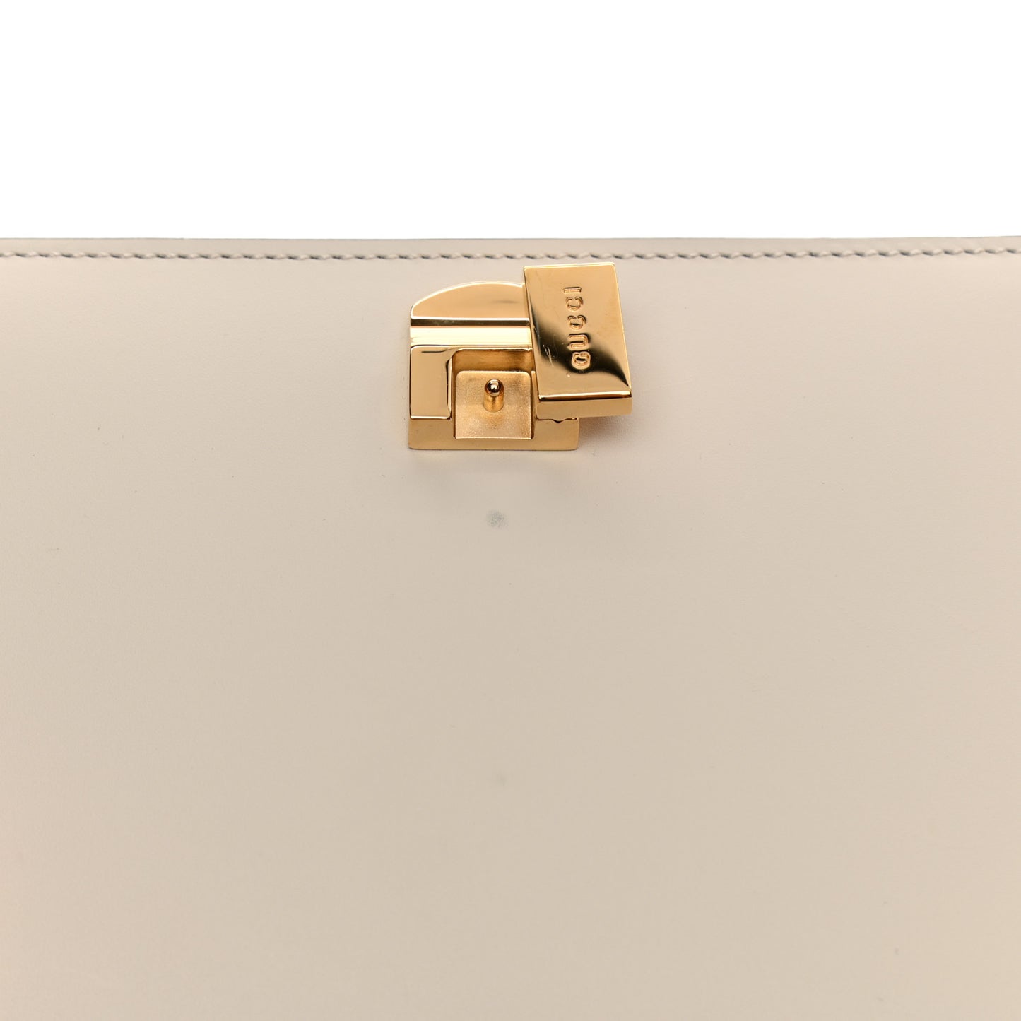 Calfskin Mini Sylvie Chain Shoulder Bag White