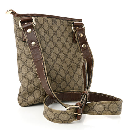 Gucci GG Plus Monogram Signature Web Loop Messenger Brown 3 of 10