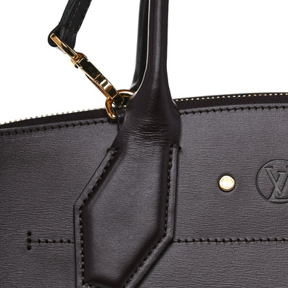 Louis Vuitton Taurillon Calfskin City Steamer MM Grey Bordeaux 12 of 12