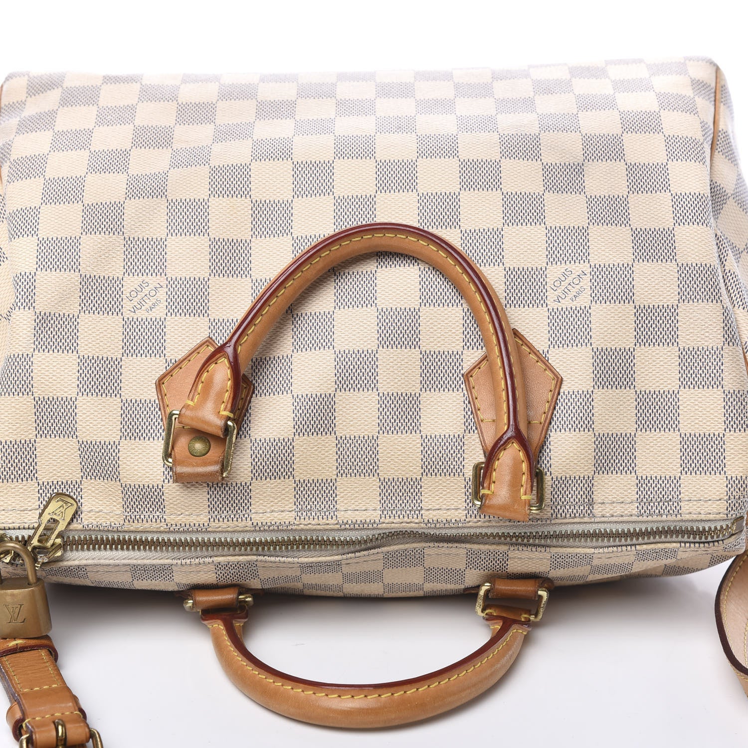 Louis Vuitton Damier Azur Speedy Bandouliere 30 11 of 11