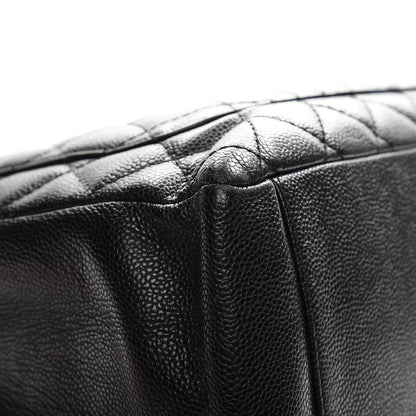 Chanel Caviar Quilted Grand Shopping Tote GST Black 10 of 12