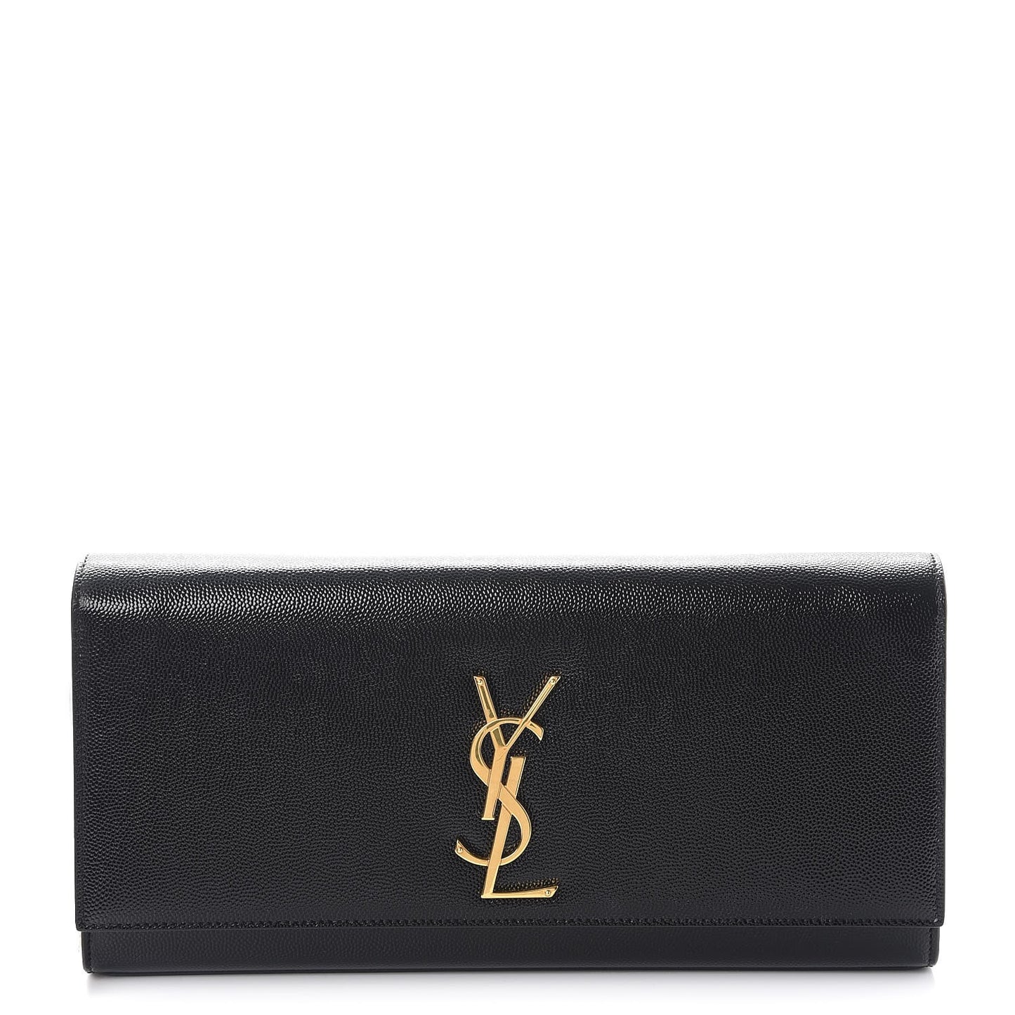 Patent Grain de Poudre Classic Monogram Cassandre Clutch Black