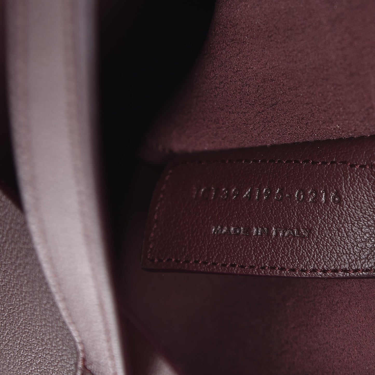 Calfskin Large Shopping Tote Palissandre