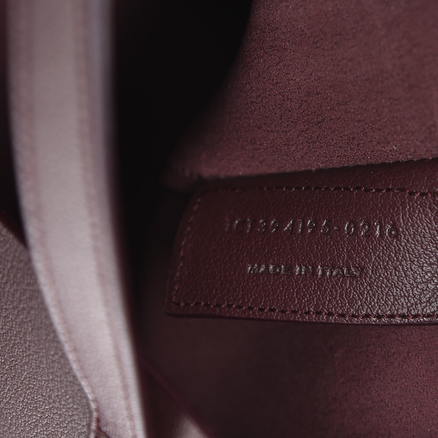 Saint Laurent Calfskin Large Shopping Tote Palissandre 8 of 8