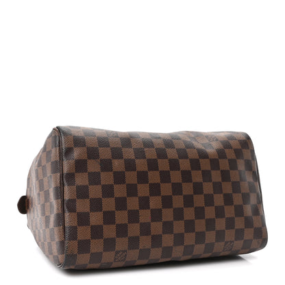 Louis Vuitton Damier Ebene Speedy 30 4 of 10