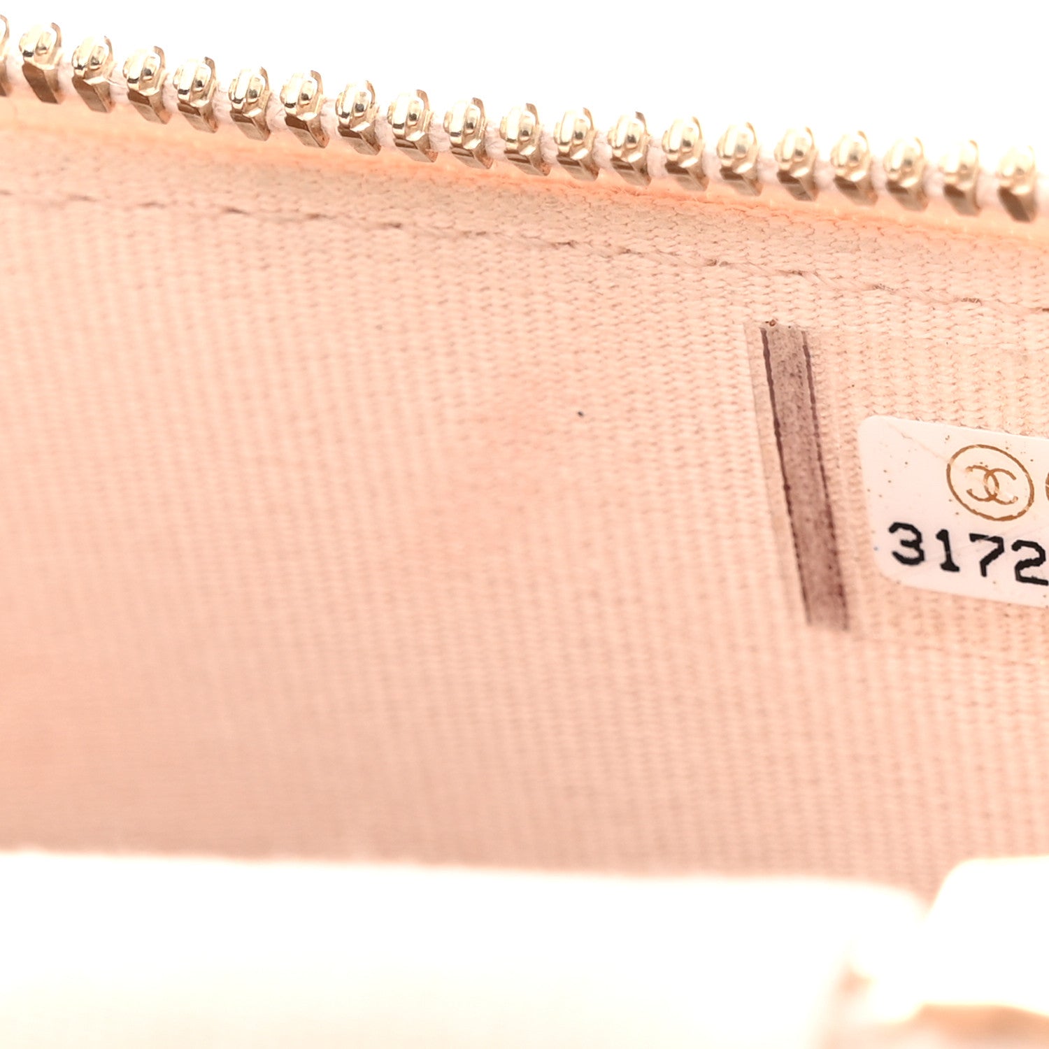 Chanel Caviar Quilted Phone Holder With Chain Light Pink 6 of 11