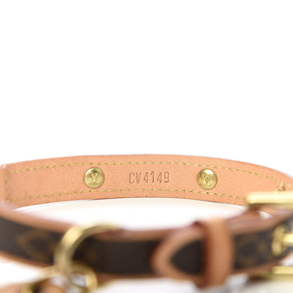 Louis Vuitton Monogram Baxter Dog Collar PM 4 of 5