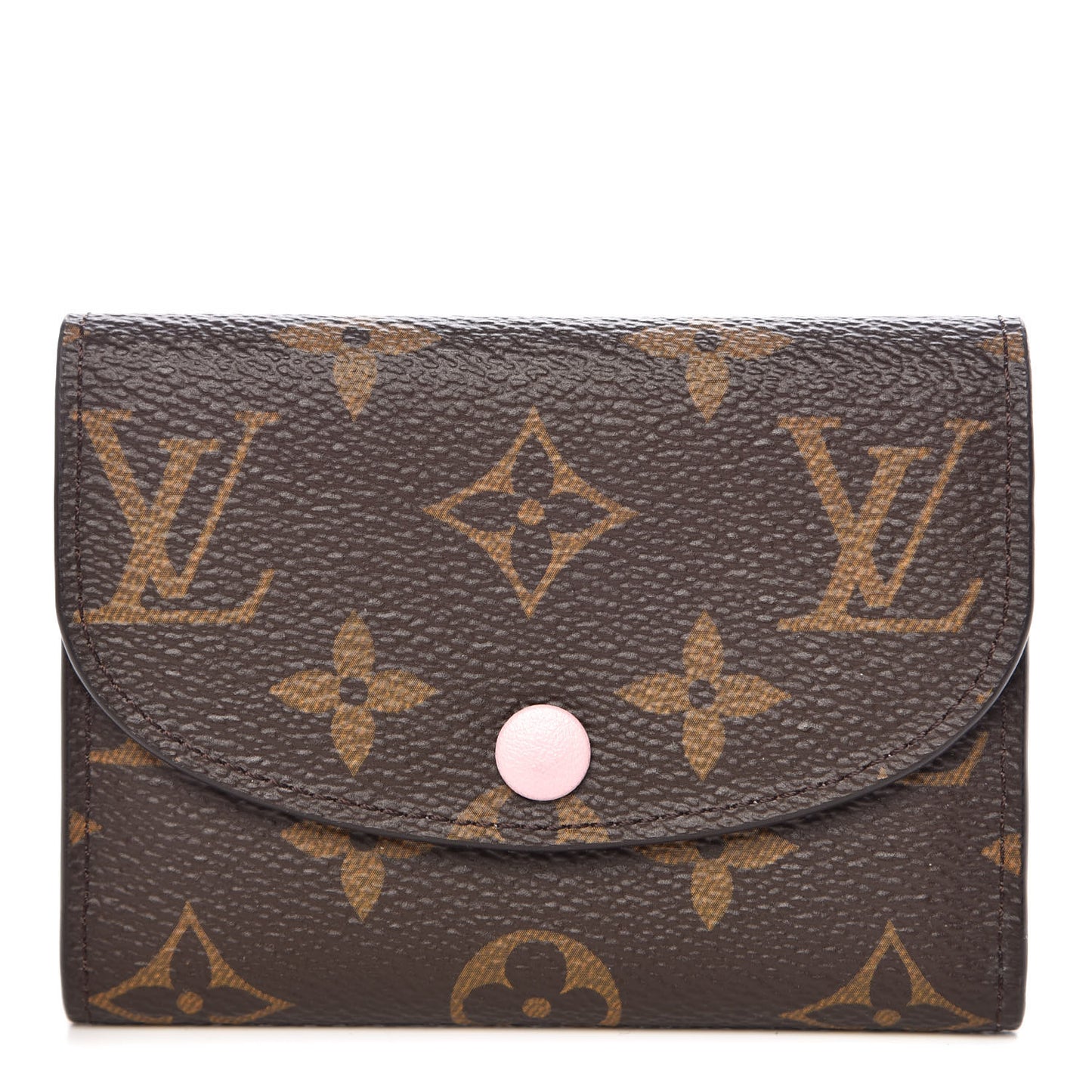 Monogram Rosalie Coin Purse Rose Ballerine