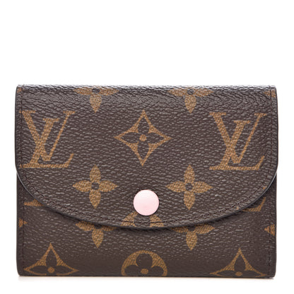 Louis Vuitton Monogram Rosalie Coin Purse Rose Ballerine 1 of 8