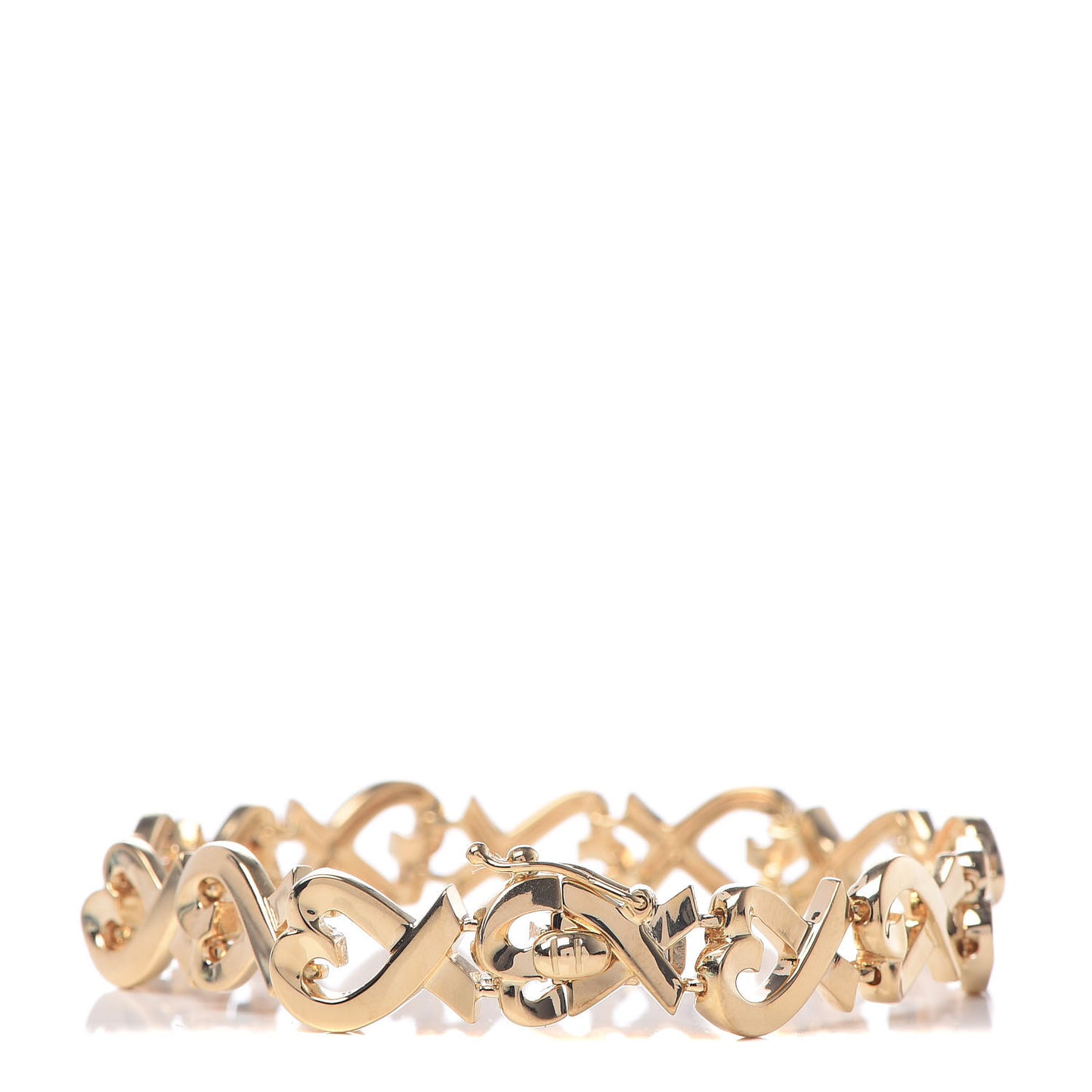 18K Yellow Gold Paloma Picasso Loving Heart Bracelet