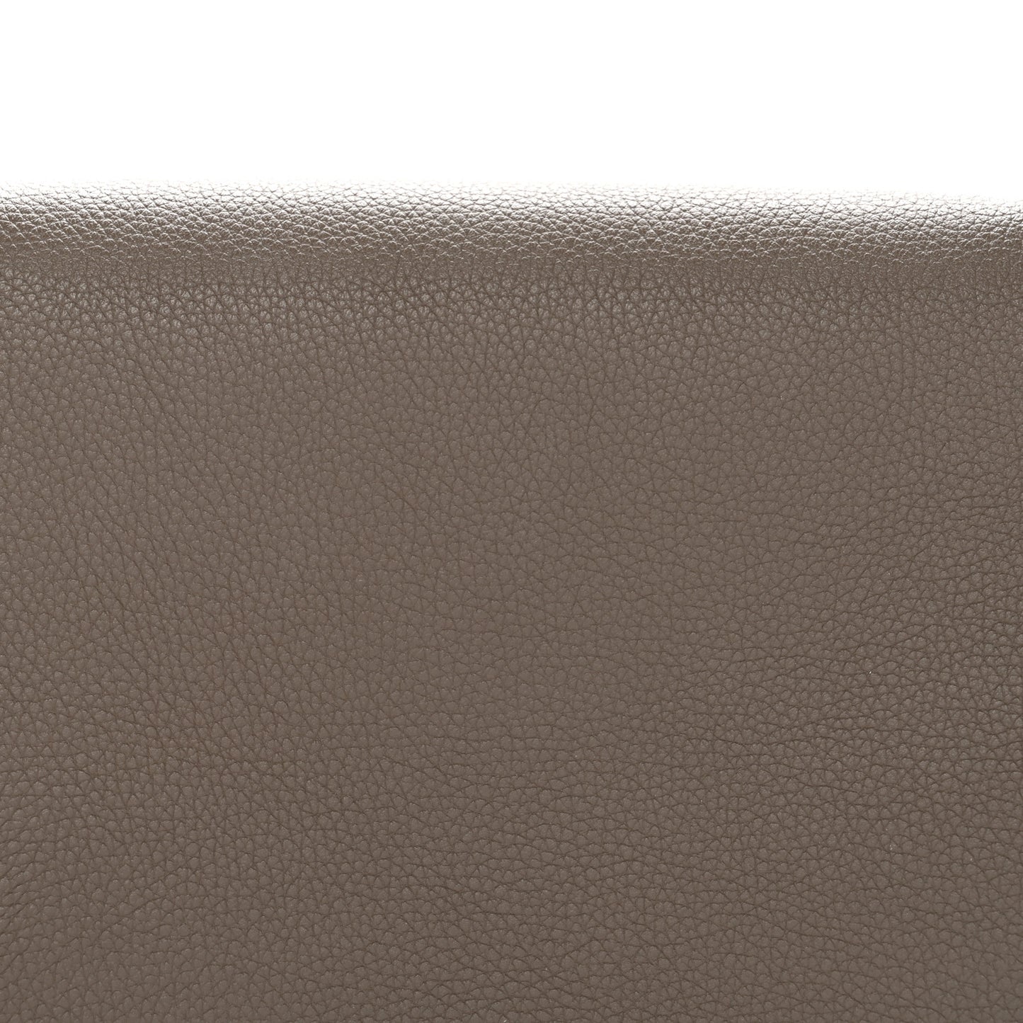 Drummed Calfskin Suede Large Trapeze Souris
