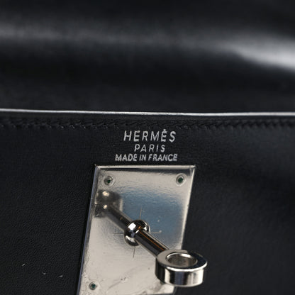 Hermes Box Kelly Retourne 28 Black 6 of 11