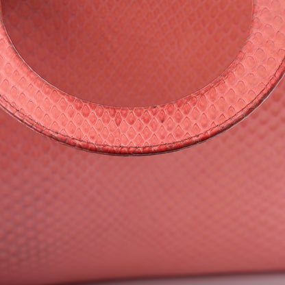 Christian Dior Python Large Lady Dior Pink 9 of 20