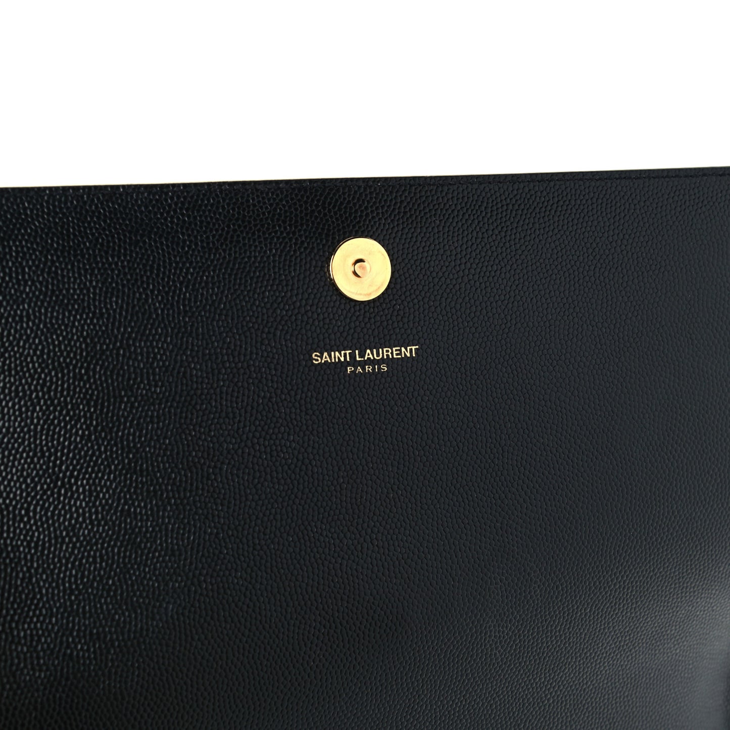 Grain De Poudre Classic Monogram Kate Clutch Black