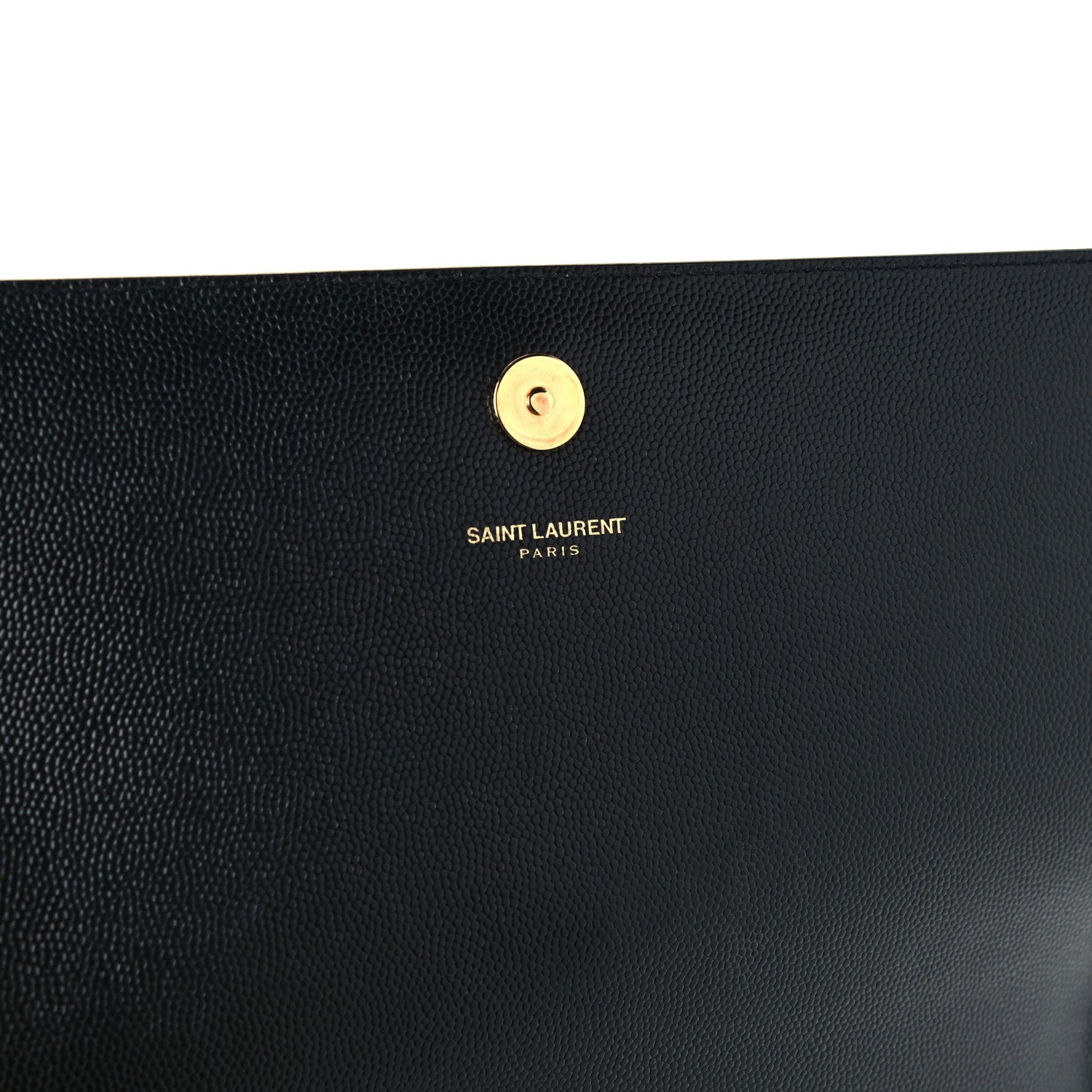 Saint Laurent Grain De Poudre Classic Monogram Kate Clutch Black 6 of 12