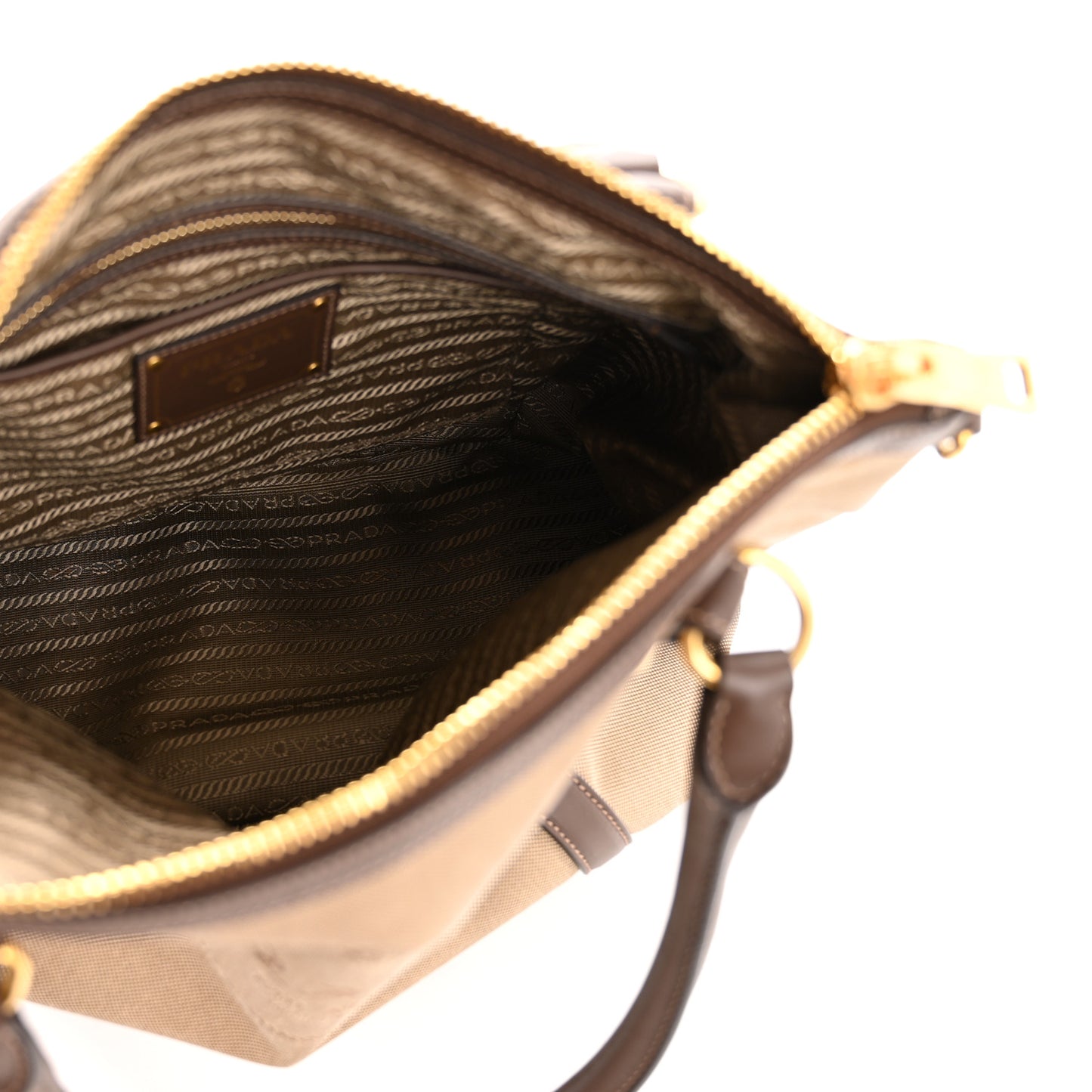 Jacquard Logo Tote Corda Bruciato