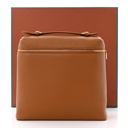 Loro Piana Grained Calfskin L23.5 Extra Pocket Backpack Warm Tan 13 of 13