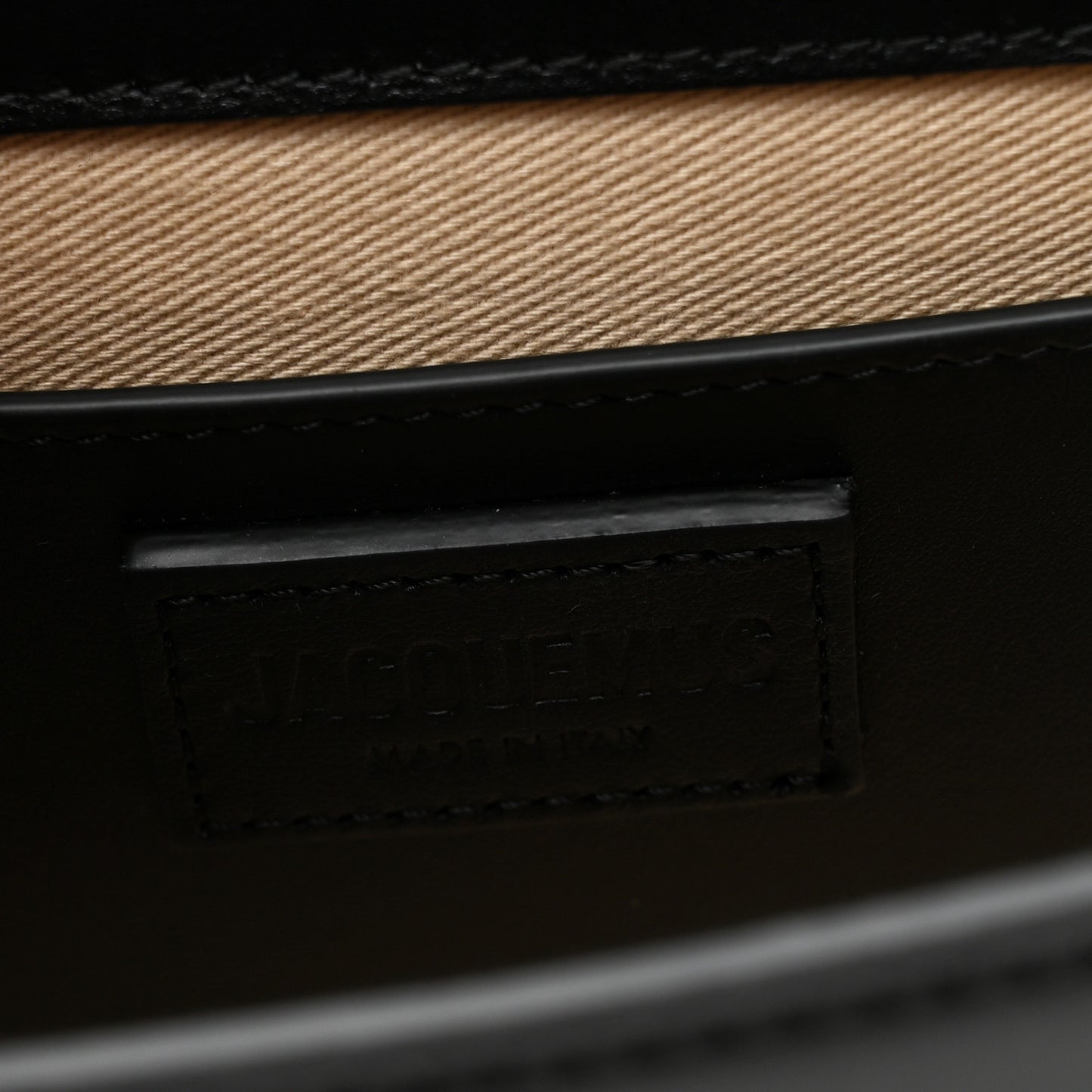 Smooth Calfskin Le Grand Bambino Long Black