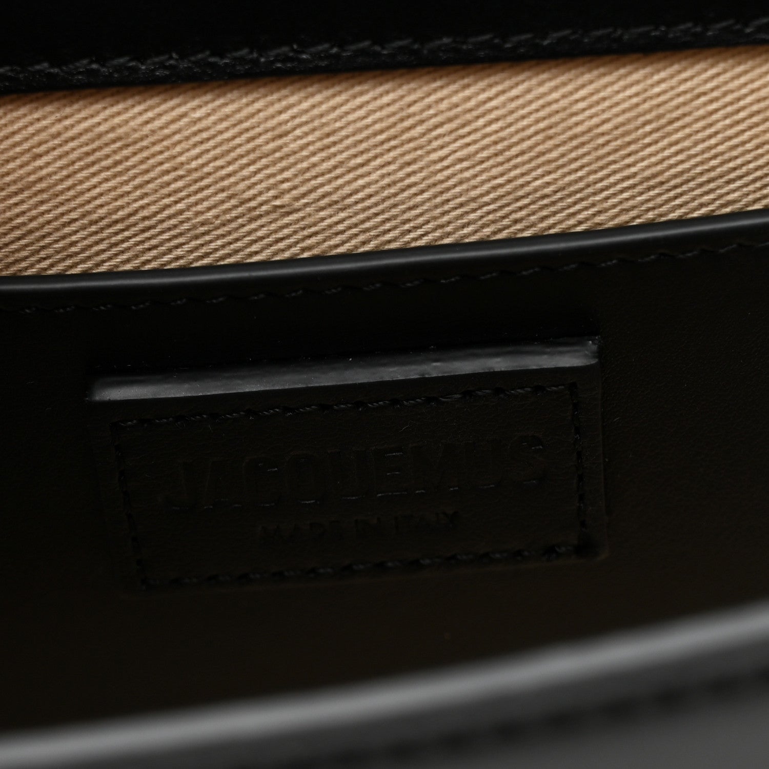 Jacquemus Smooth Calfskin Le Grand Bambino Long Black 6 of 9