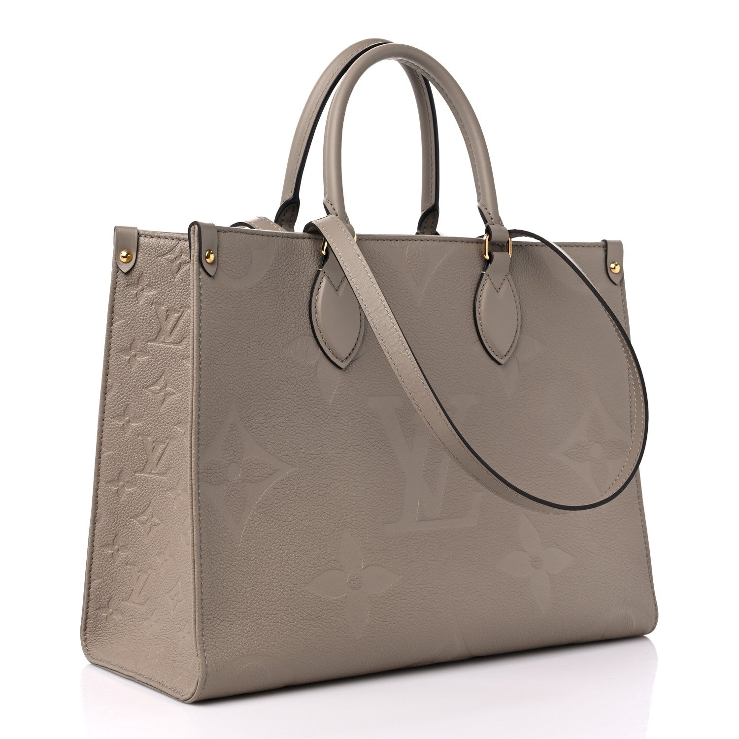 Louis Vuitton Empreinte Monogram Giant Onthego MM Tourterelle 3 of 10