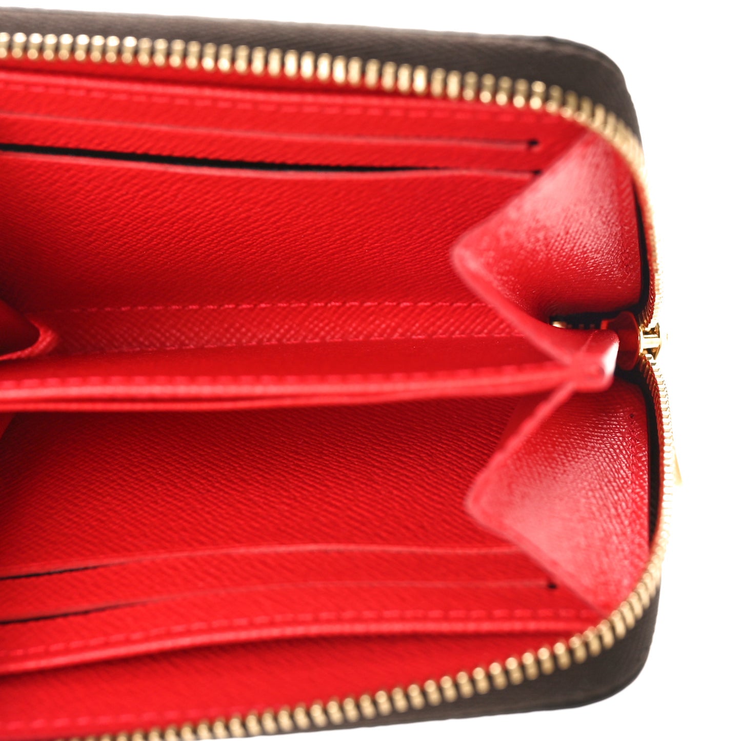 Damier Ebene 2021 Christmas Animation London Zippy Coin Purse Red
