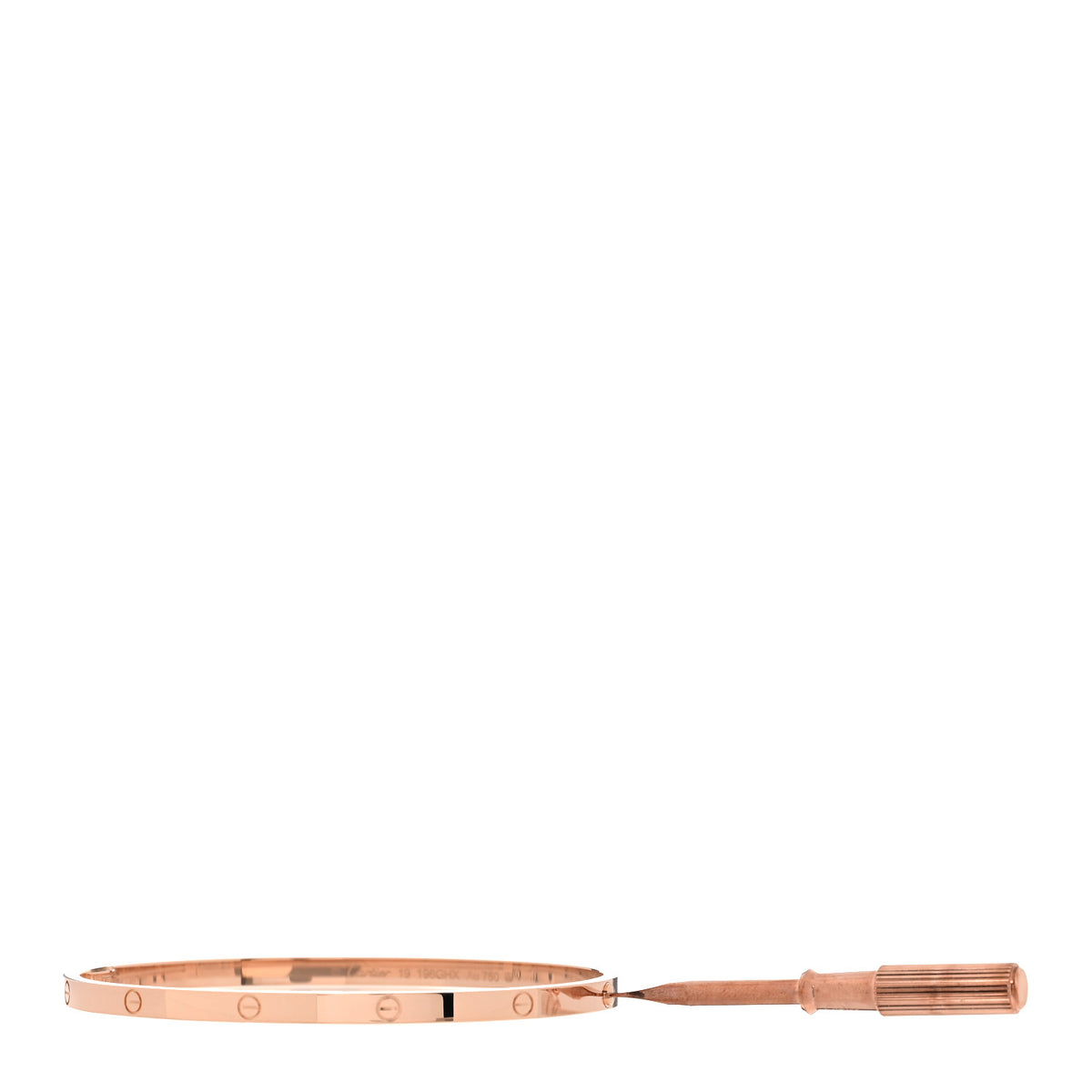 Cartier 18K Pink Gold Small LOVE Bracelet 19 6 of 6