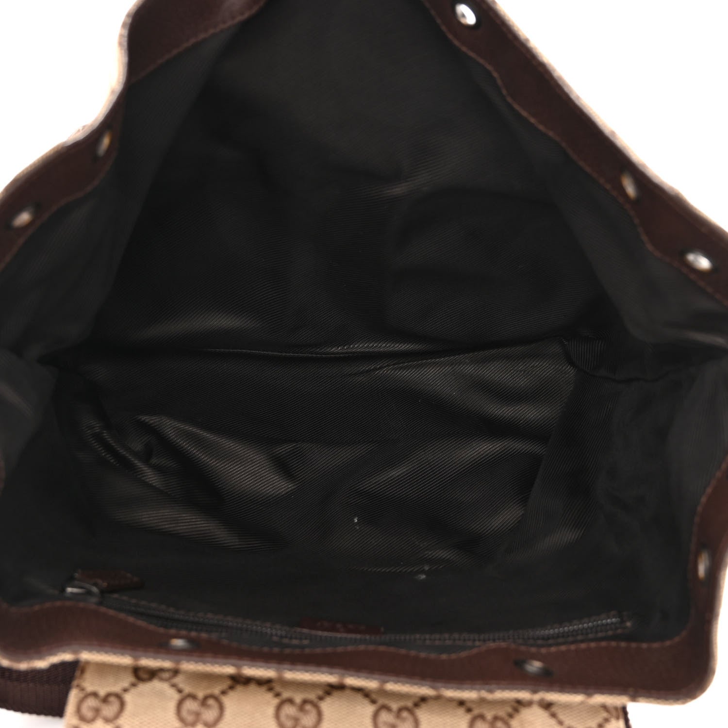 Gucci Monogram Backpack Dark Brown 5 of 11