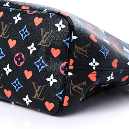 Louis Vuitton Game On Neverfull MM Black 10 of 11