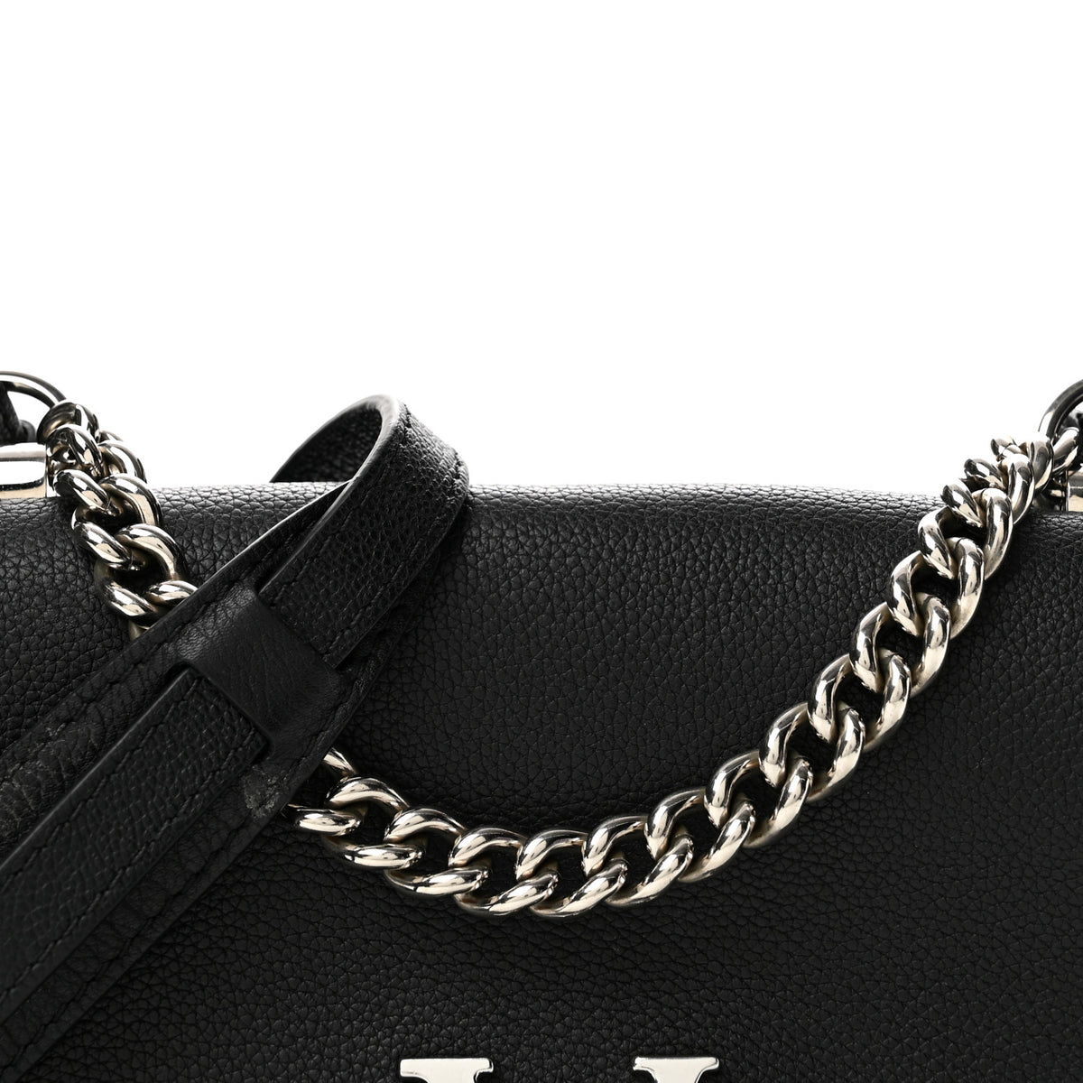 Louis Vuitton Calfskin Lockme II Chain Bag BB  Black 8 of 14