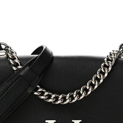 Louis Vuitton Calfskin Lockme II Chain Bag BB  Black 8 of 14