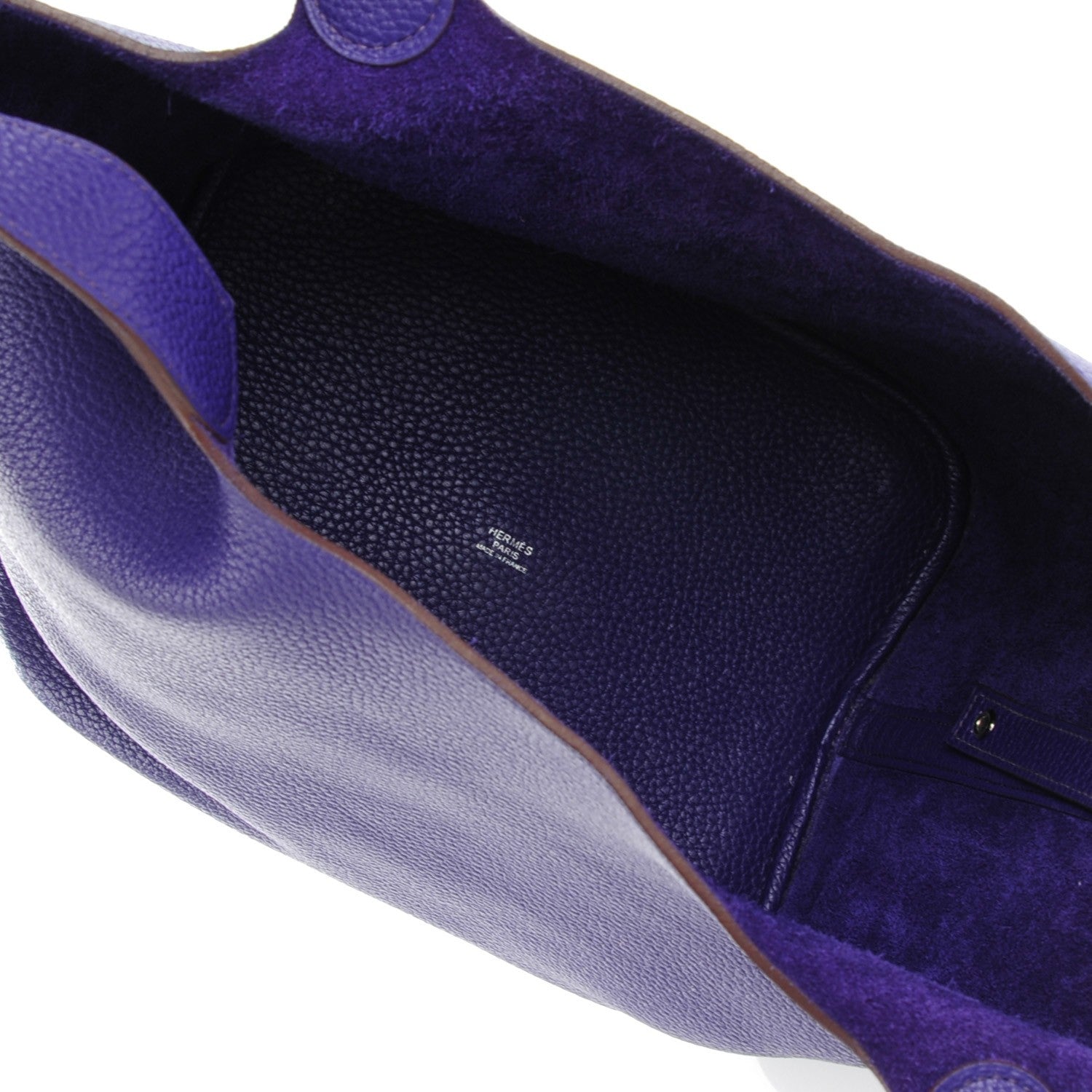 Hermes Taurillon Clemence Picotin Lock 26 GM Iris 7 of 10