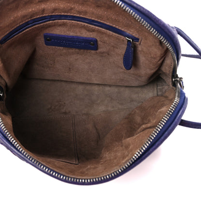 Bottega Veneta Nappa Intrecciato Nodini Crossbody Messenger Purple 5 of 10