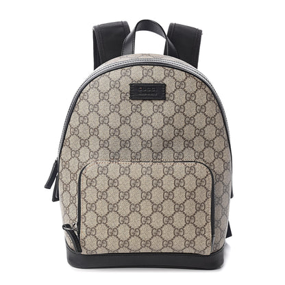 Gucci GG Supreme Monogram Small Eden Day Backpack Black 1 of 11