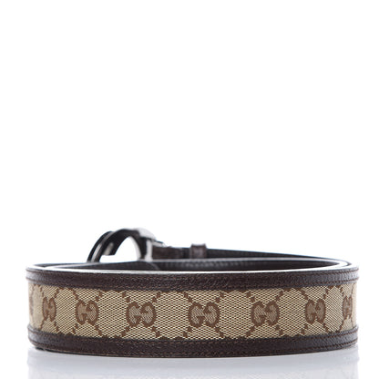 Gucci Monogram Interlocking G 40mm Belt 90 36 Dark Brown 3 of 7