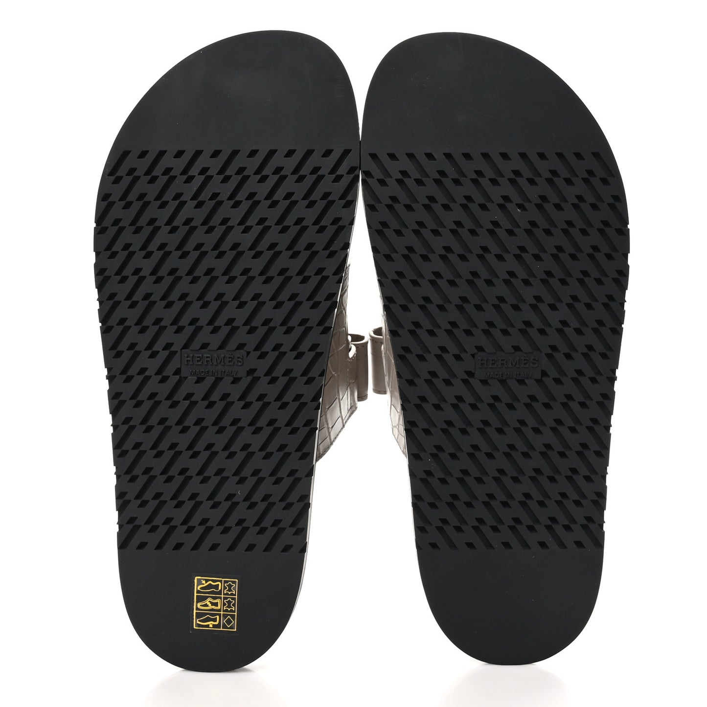 Matte Alligator Womens Chypre Sandals 39 Beige Mastic