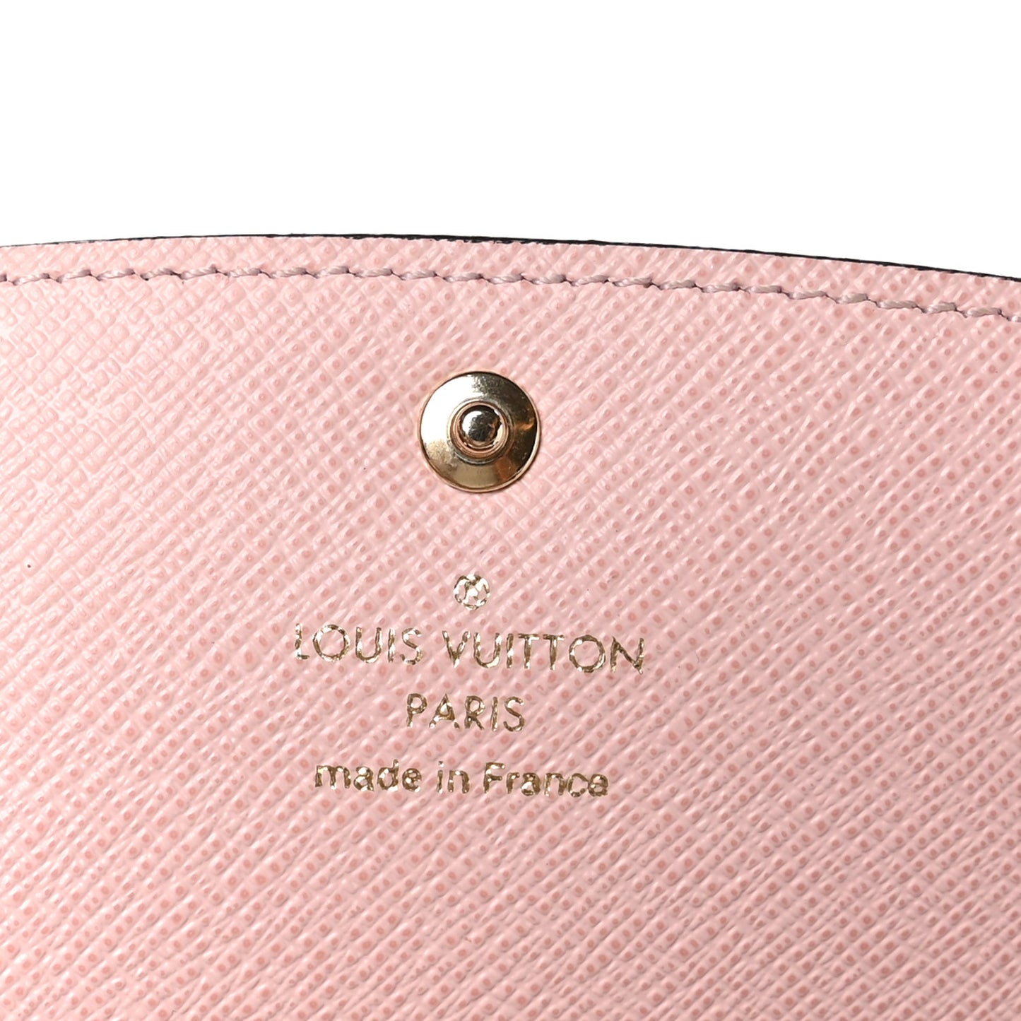 Monogram Emilie Wallet Rose Ballerine