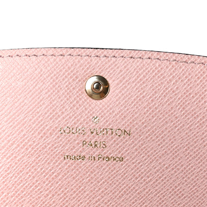 Louis Vuitton Monogram Emilie Wallet Rose Ballerine 6 of 7
